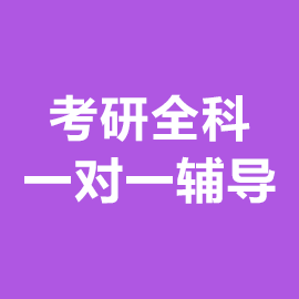 2025年考研全科一对一上岸计划